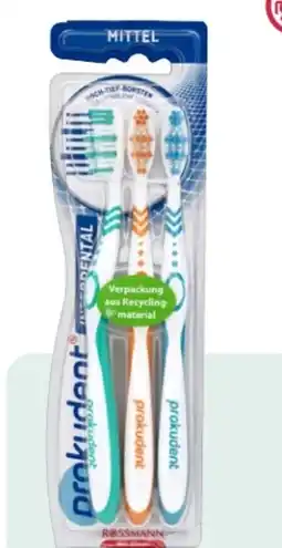 Rossmann Prokudent Zahnbürsten mittel Angebot