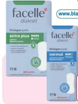 Rossmann Facelle Diskret Hygiene-Einlagen Angebot