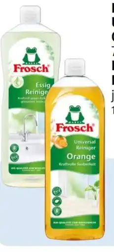 Rossmann Frosch Orangen Universal Reiniger Angebot