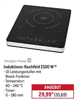 METRO Tarrington House Induktions-Kochfeld 2100 W Angebot