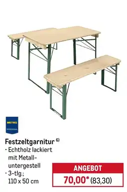 METRO METRO Festzeltgarnitur Angebot