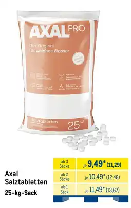 METRO Axal Salztabletten Angebot