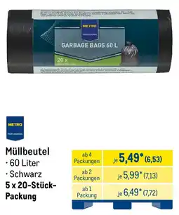 METRO Müllbeutel METRO PROFESSIONAL Angebot