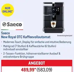 METRO Saeco New Royal OTC Kaffeevollautomat Angebot
