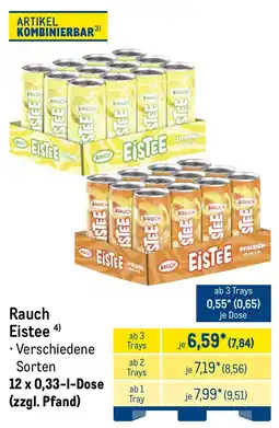 METRO Rauch Eistee Angebot