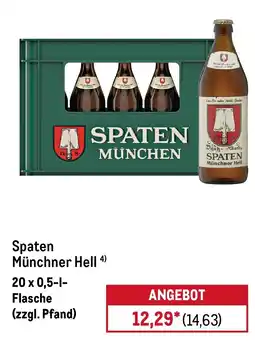 METRO Spaten Münchner Hell Angebot