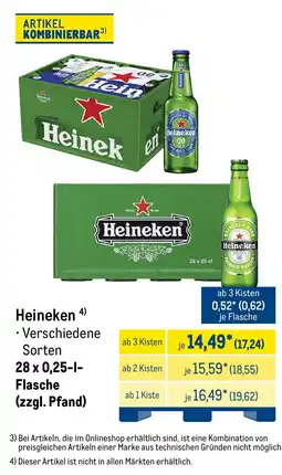 METRO Heineken Angebot