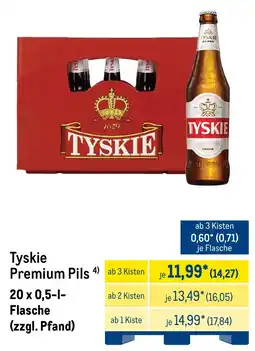 METRO Tyskie Premium Pils Angebot