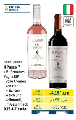 METRO Il Passo Angebot