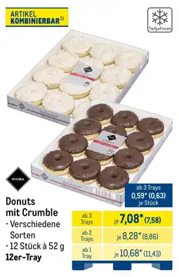 METRO RIOBA Donuts mit Crumble Angebot