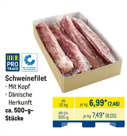 METRO Schweinefilet Angebot