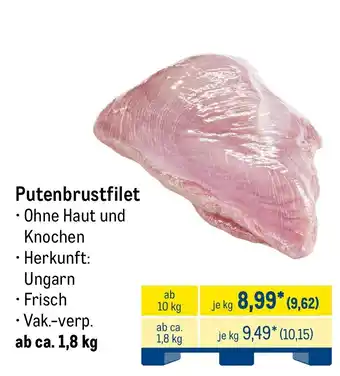 METRO Putenbrustfilet Angebot