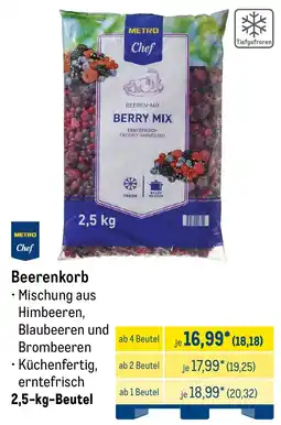 METRO METRO Chef Beerenkorb Angebot