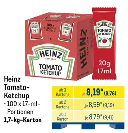 METRO Heinz Tomato-Ketchup Angebot
