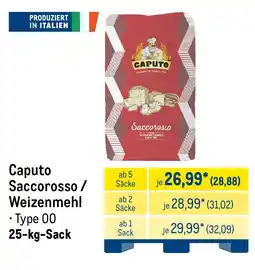 METRO Caputo Saccorosso / Weizenmehl Angebot