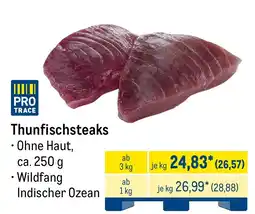 METRO PRO TRACE Thunfischsteaks Angebot