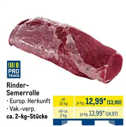 METRO PRO TRACE Rinder-Semerolle Angebot