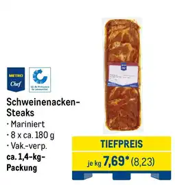 METRO METRO Chef Schweinenacken-Steaks Angebot