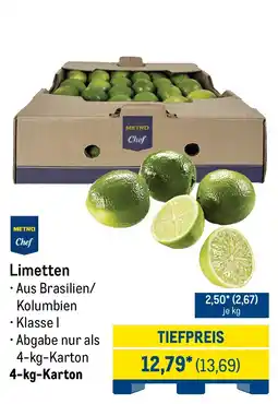 METRO Metro Chef Limetten Angebot
