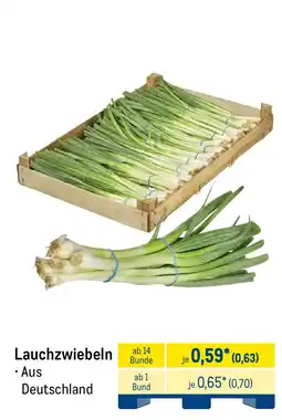 METRO Lauchzwiebeln Angebot