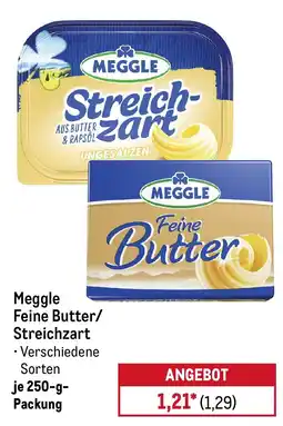 METRO Meggle Feine Butter/Streichzart Angebot