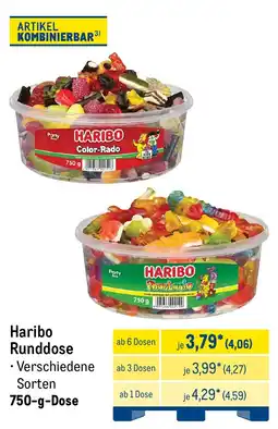 METRO Haribo Runddose Angebot