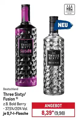 METRO Three Sixty/Fusion Angebot