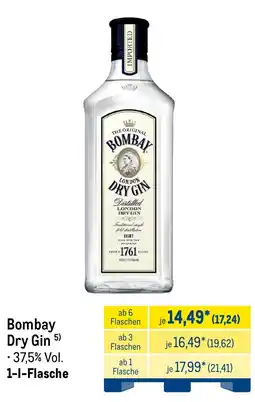METRO Bombay Dry Gin Angebot