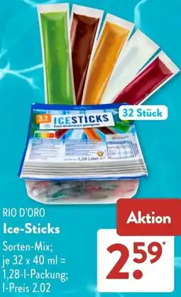 Aldi Süd RIO D'ORO Ice-Sticks Angebot
