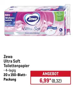 METRO Zewa Ultra Soft Toilettenpapier Angebot