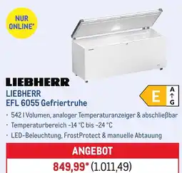 METRO LIEBHERR EFL 6055 Gefriertruhe Angebot