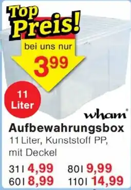 Wiglo Wunderland wham Aufbewahrungsbox Angebot