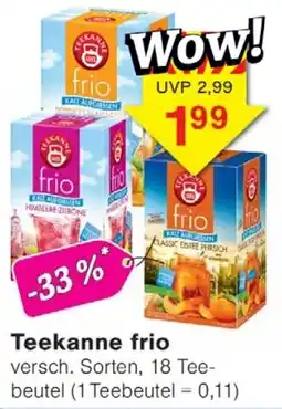 Wiglo Wunderland Teekanne frio Angebot