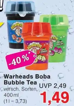 Wiglo Wunderland Warheads Boba Bubble Tea Angebot