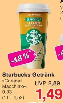 Wiglo Wunderland Starbucks Getränk »Caramel Macchiato« Angebot