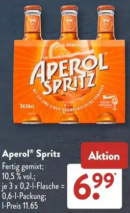 Aldi Süd Aperol Spritz Angebot