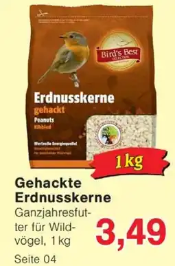 Wiglo Wunderland Bird's Best Erdnusskerne Angebot