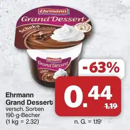 Famila Nord West Ehrmann Grand Dessert Angebot