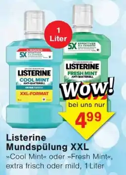 Wiglo Wunderland Listerine Mundspülung XXL Angebot
