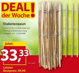 Sonderpreis Baumarkt Staketenzaun Angebot