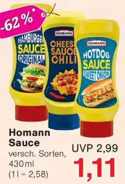 Wiglo Wunderland Homann Sauce Angebot