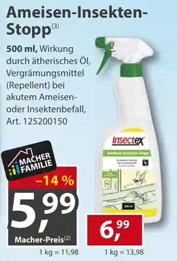 Sonderpreis Baumarkt insectex Ameisen-Insekten-Stopp Angebot