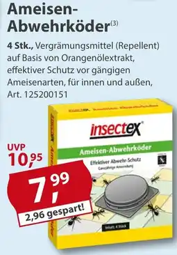 Sonderpreis Baumarkt insectex Amelsen-Abwehrköder Angebot
