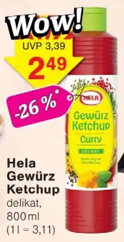 Wiglo Wunderland Hela Gewürz Ketchup Angebot