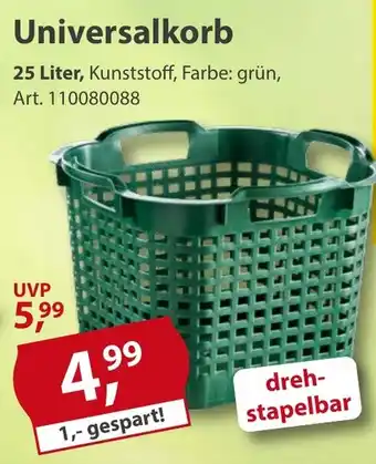 Sonderpreis Baumarkt Universalkorb Angebot