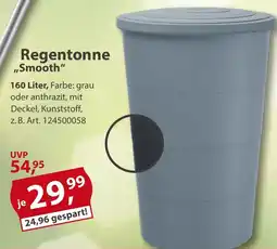 Sonderpreis Baumarkt Regentonne "Smooth" Angebot