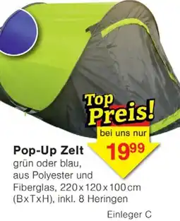 Wiglo Wunderland Pop-Up Zelt Einleger C Angebot