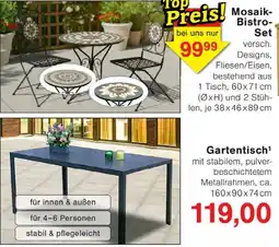 Wiglo Wunderland Mosaik-Bistro-Set Angebot