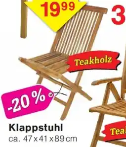 Wiglo Wunderland Klappstuhl Angebot