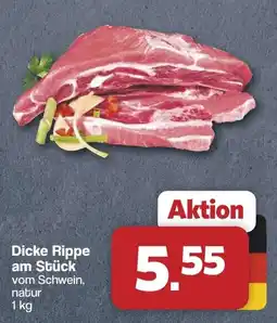 Famila Nord West Dicke Rippe am Stück vom Schwein, natur Angebot